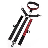 Fifty Shades of Grey - Sweet Anticipation Collar and Wrist Cuffs BDSM (Red) FSG1173 CherryAffairs