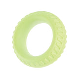 Forto - F 12 Silicone Cock Ring Glow in the Dark (Yellow)    Silicone Cock Ring (Non Vibration)