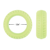 Forto - F 12 Silicone Cock Ring Glow in the Dark (Yellow)    Silicone Cock Ring (Non Vibration)