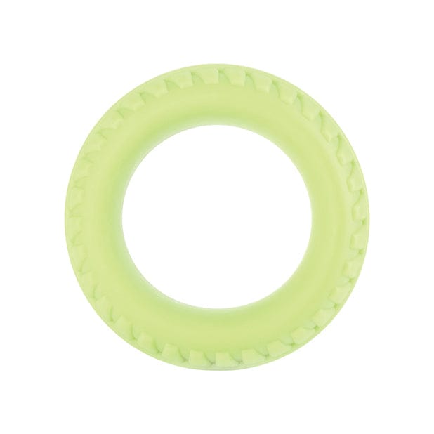 Forto - F 12 Silicone Cock Ring Glow in the Dark (Yellow) OT1198 CherryAffairs