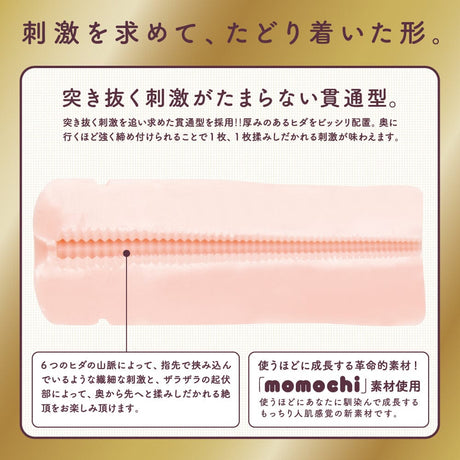 G Project - Expert Hole Penetration Momochi Masturbator Onahole (Beige) GP1105 CherryAffairs