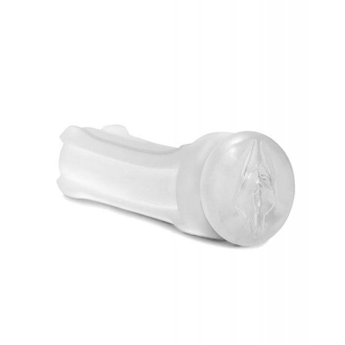 Happy Ending - Rinse and Repeat Classic Stroker Cup Masturbator Pussy (White)    Masturbator Soft Stroker (Vibration) Non Rechargeable