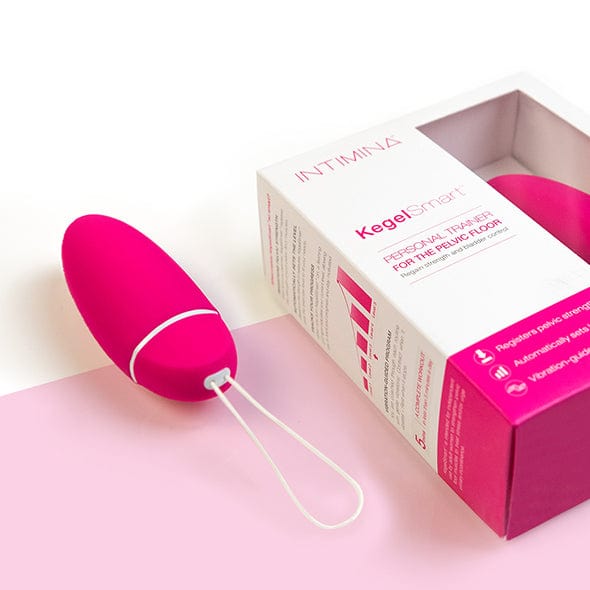 Intimina - KegelSmart Vibrating Personal Kegel Trainer (Pink) ITM1004 CherryAffairs