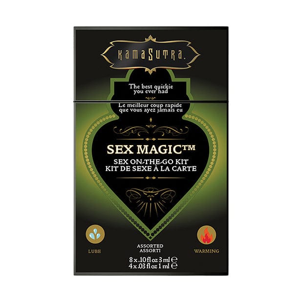 Kama Sutra - Sex Magic Sex On the Go Assorted Travel Lubricant and Arousal Gel Sachet Kit    Lube (Water Based)