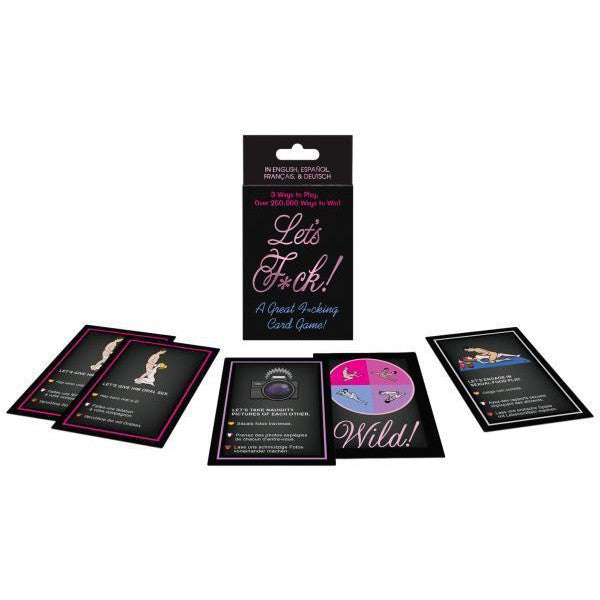 Kheper Games - Let's F*ck Card Game (Black) KG1062 CherryAffairs