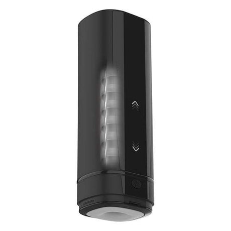 Kiiroo - Onyx+ App-Controlled Interactive Masturbator (Black) KR1012 CherryAffairs