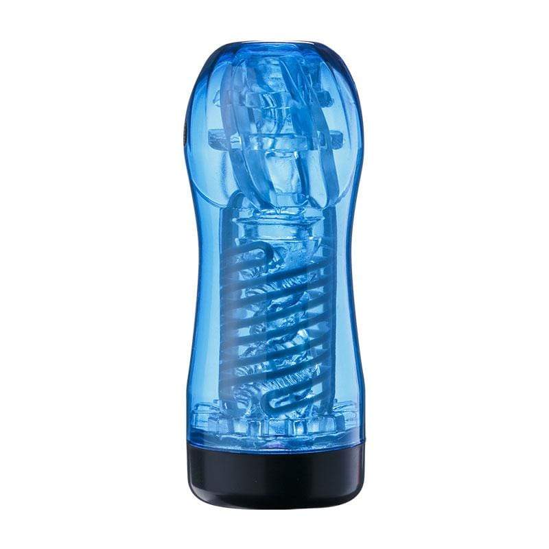 Kuudom - Gene of Ecstasy Spiral Masturbator Cup (Blue) KD1010 CherryAffairs