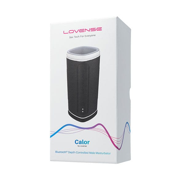 Lovense - Calor App-Controlled Warming Male Masturbator (Black)    Masturbator Soft Stroker (Vibration) Rechargeable
