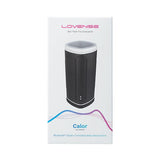 Lovense - Calor App-Controlled Warming Male Masturbator (Black)    Masturbator Soft Stroker (Vibration) Rechargeable