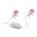 Lovense - Gemini App-Controlled Vibrating Nipple Clamps (Pink)    Nipple Clamps (Vibration) Rechargeable