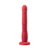 Lovense - Gravity App-Controlled Thrusting Dildo (Red)    Realistic Dildo with suction cup (Vibration) Rechargeable