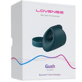 Lovense - Gush App-Controlled Glans Massager Stroker (Green)    Masturbator Soft Stroker (Vibration) Rechargeable