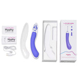 Lovense - Hyphy App-Controlled Dual End Vibrator (Purple)    Clit Massager (Vibration) Rechargeable