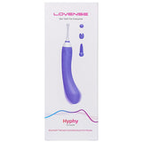 Lovense - Hyphy App-Controlled Dual End Vibrator (Purple)    Clit Massager (Vibration) Rechargeable