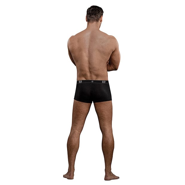 Male Power - Bamboo Low Rise Pouch Enhancer Short Underwear XL (Black)    Gay Pride Underwear