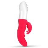 MyToys - MyBunny Rechargeable Thrusting Rabbit Vibrator (Red) MYT1007 CherryAffairs