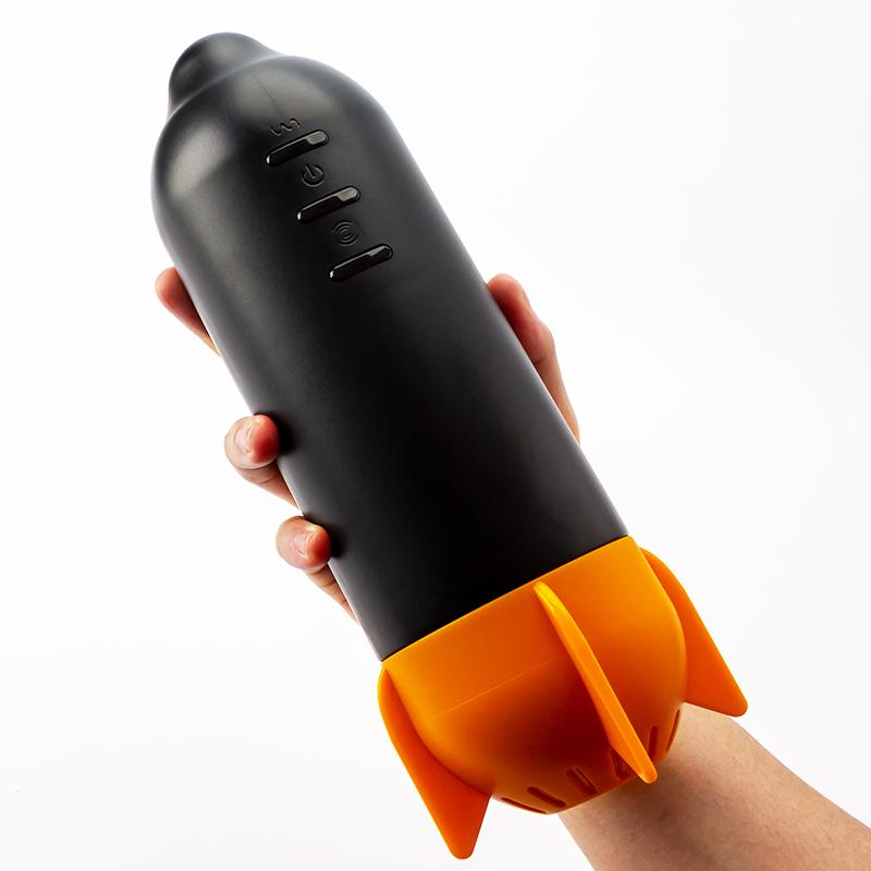 MyToys - MyRocket Clamping Vibrating Masturbation Cup (Black) MYT1024 CherryAffairs