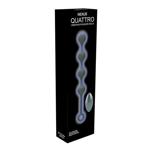 Nexus - Quattro Vibrating Anal Balls Beads (Black) NE1076 CherryAffairs