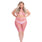 Pink Lipstick - Sunset Glow Bike Short Costume Set Queen (Pink) PLS1366 CherryAffairs