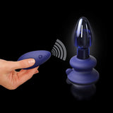 Pipedream - Icicles No. 85 Remote Control Rechargeable Anal Plug (Blue) PD2004 CherryAffairs