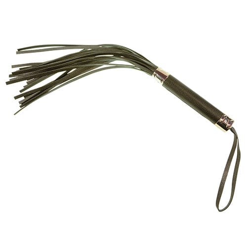 Plesur - PVC Textured Flogger BDSM (Black) OT1202 CherryAffairs