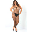 Rene Rofe - Rough Diamond Bodystocking Costume Queen (Black) RR1185 CherryAffairs