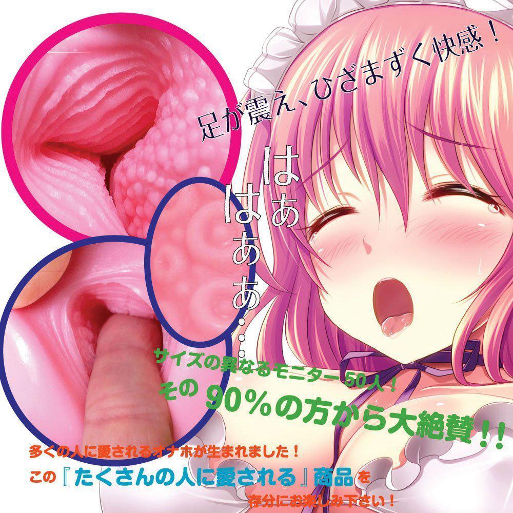 Ride Japan - Triple Narrow Hole Moe Anna Onahole (Pink) RJ1019 CherryAffairs