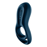 Satisfyer - Epic Duo Bluetooth App-Controlled Silicone Vibrating Cock Ring (Navy) STF1204 CherryAffairs