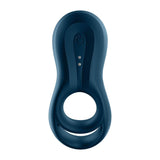 Satisfyer - Epic Duo Bluetooth App-Controlled Silicone Vibrating Cock Ring (Navy) STF1204 CherryAffairs