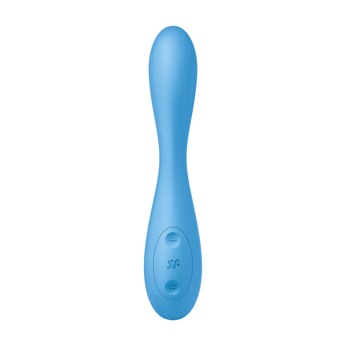 Satisfyer - Flex 4+ App-Controlled G Spot Vibrator (Blue)    G Spot Dildo (Vibration) Rechargeable