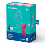 Satisfyer - Sexy Secret App-Controlled Panty Vibrator (Pink) STF1139 CherryAffairs