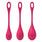 Satisfyer - Yoni Power 1 Silicone Kegel Balls Training Set (Red) STF1197 CherryAffairs