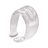 SSI Japan - My Peace Wide Soft Night Size M Correction Cock Ring (Clear) SSI1029 CherryAffairs