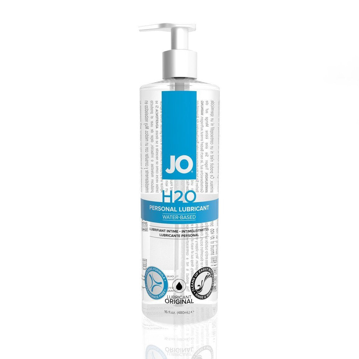 System JO - H2O Lubricant 480 ml (Lube) SJ1010 CherryAffairs