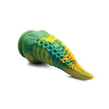 XR - Creature Cocks Monstropus Tentacled Monster Silicone Dildo (Green/Yellow) XR1048 CherryAffairs