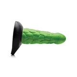 XR - Creature Cocks Radioactive Reptile Thick Scaly Silicone Dildo (Green/Black) XR1043 CherryAffairs