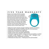 Zero Tolerance - Teal Tickler Vibrating Cock Ring (Blue) ZR1005 CherryAffairs